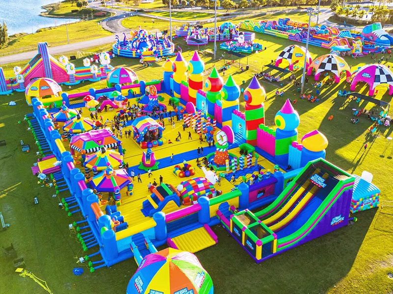 ¿En qué consiste un castillo inflable?