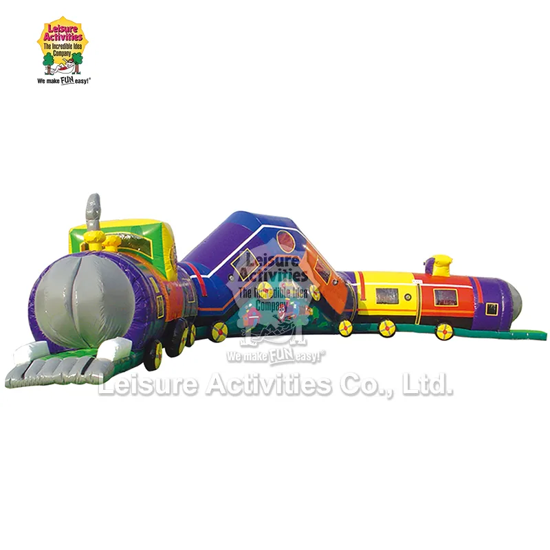 Túnel de rastreo inflable Chuggy Choo-Choo Túnel de rastreo inflable Chuggy Choo-Choo