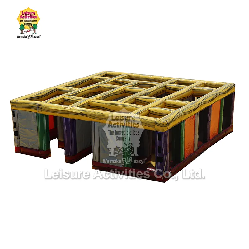 Laberinto híbrido inflable