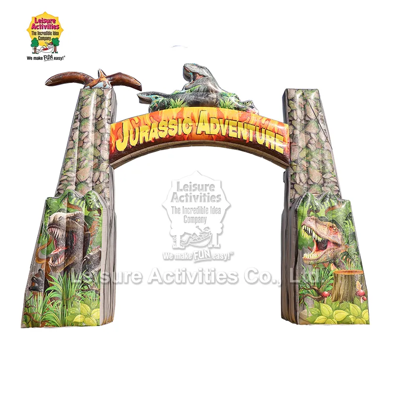 Arco Inflable de Aventura Jurásica Arco Inflable de Aventura Jurásica