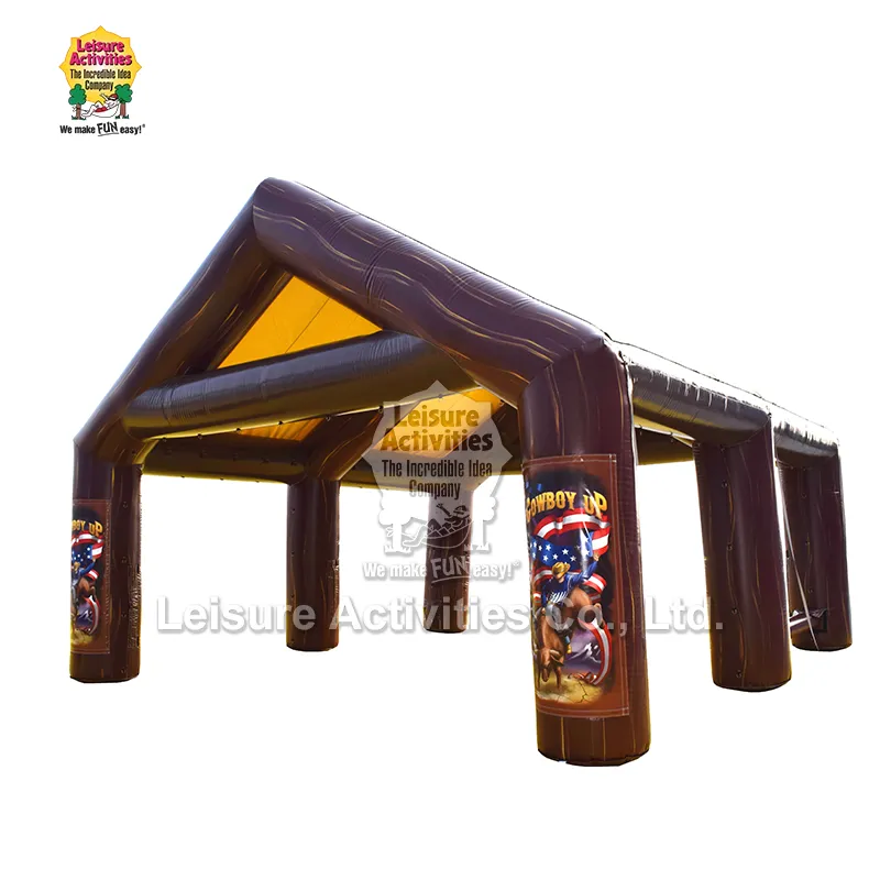 Tienda de campaña inflable para toros mecánicos