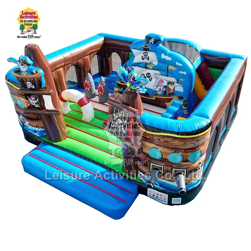Parque Infantil Castillo Hinchable Multiplay Little Pirates